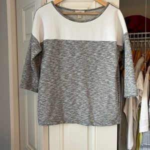 Loft 3/4 length sweatshirt